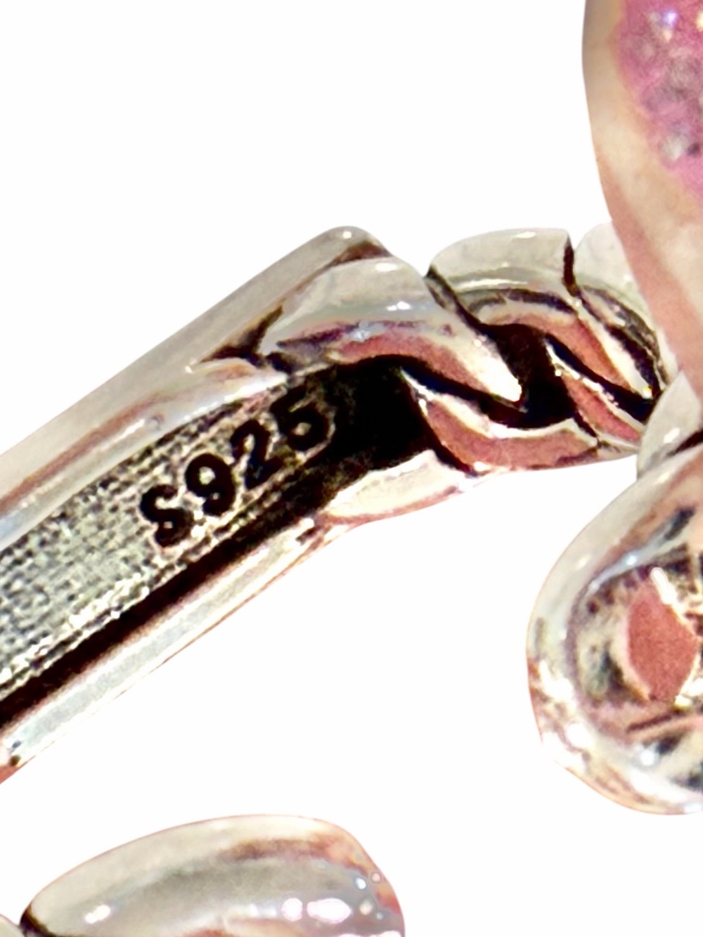 YSL Saint Laurent Paris chain-link ring size 6.5 - Picture 7 of 8